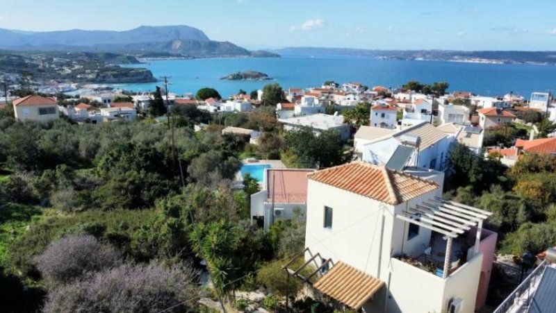 Plaka bei Chania MIT VIDEO - Kreta: Traumhaftes Ferienhaus mit 2 Schlafzimmern und atemberaubender Aussicht in Plaka zu verkaufen Haus kaufen